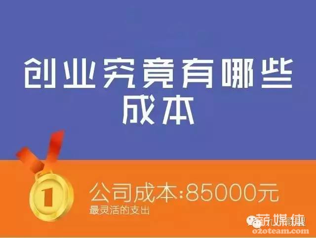 一张图告诉你：初创公司必须要算那些帐？