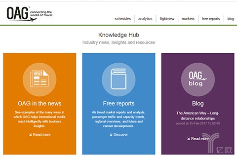 航空数据服务商OAG被Axio集团卖予Vitruvian，转让价为2.15亿美元